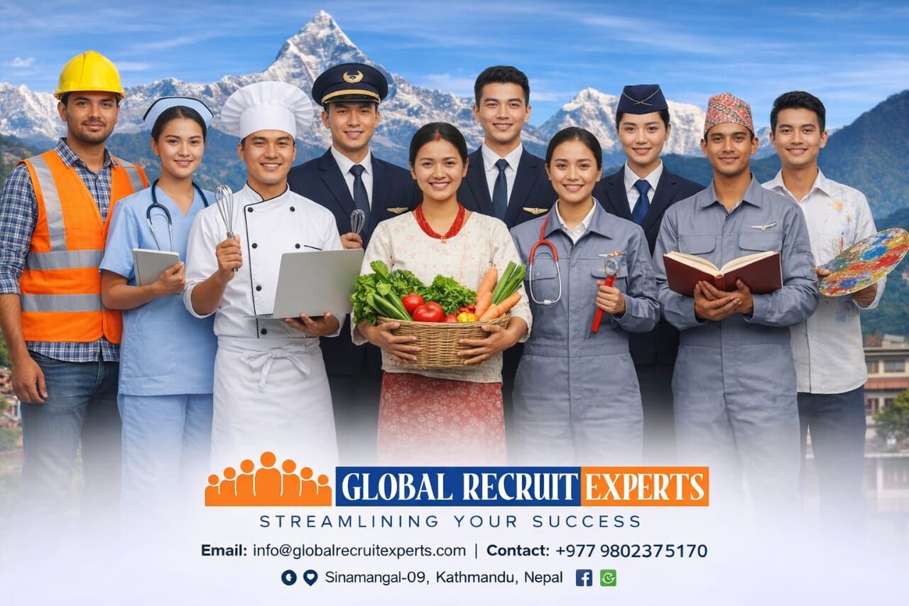 Kathmandu, Manpower, Global Recruit Experts &ndash; Top Manpower Agency In Nepal For Europe And The Middle East