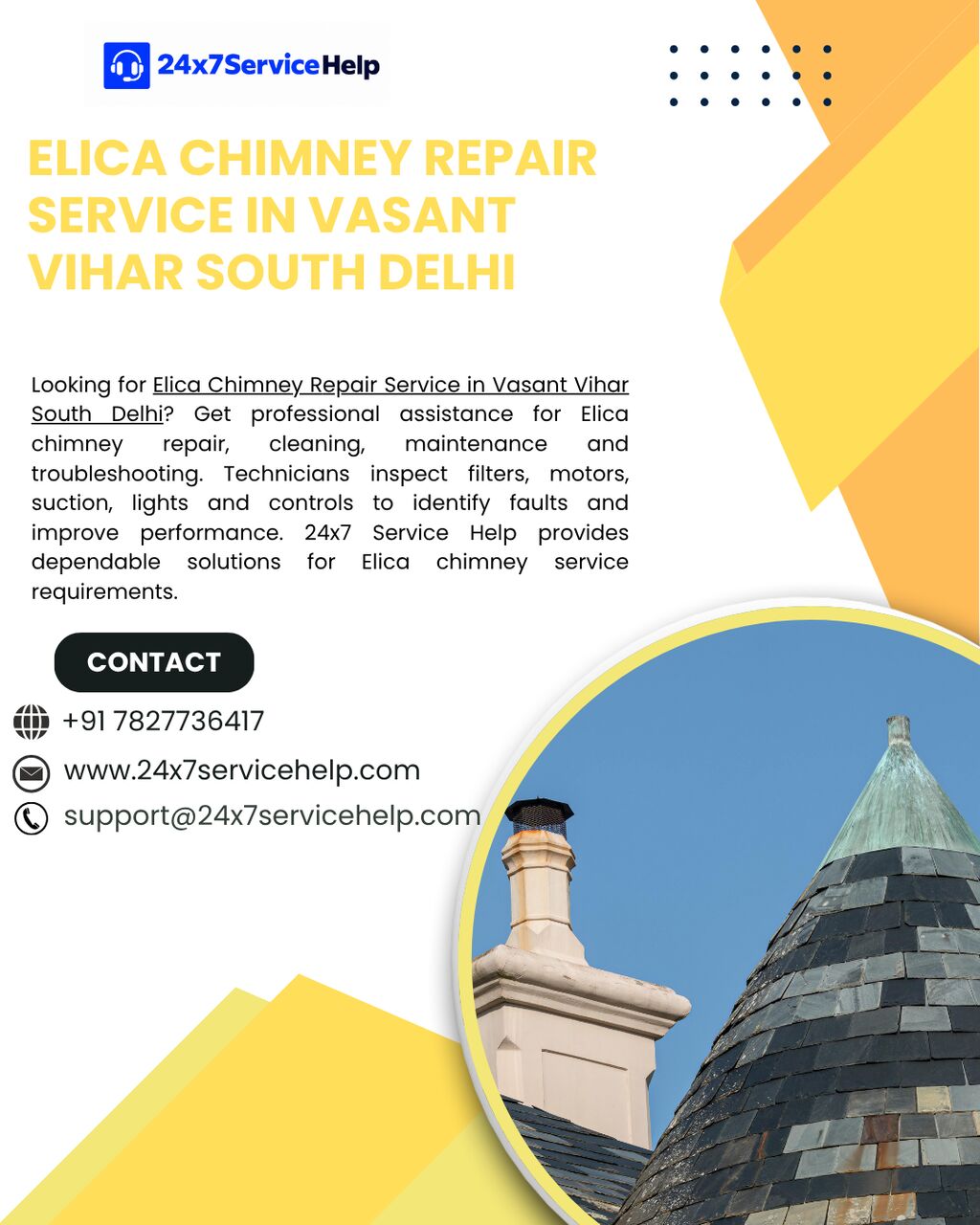 New Delhi, Appliance Repair, Elica Chimney Repair Service In Vasant Vihar South Delhi