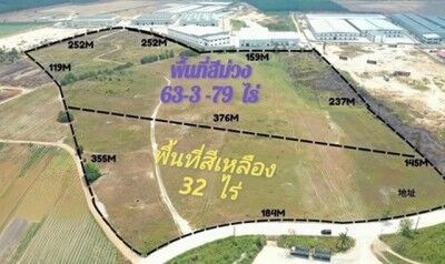 Bangkok, Real Estate For Sale, THB 2200000,  6 BR,  38379 Sq. Feet,  Land For Sale On Koh Chan, Chonburi. Land For Sale 95-3-79 Rai, Purple/yellow Area, 4