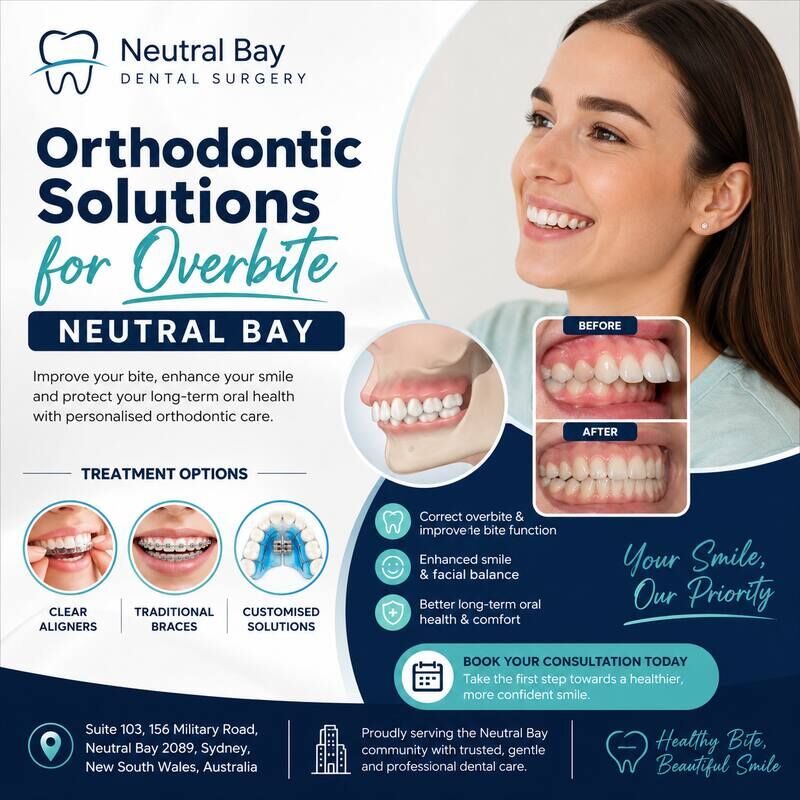Sydney, Health, Orthodontic Solutions For Overbite In Neutral Bay