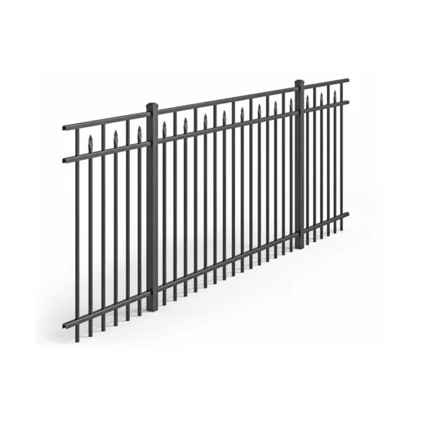 New York, Business, Durable Industrial Aluminum Fence For Secure Properties
