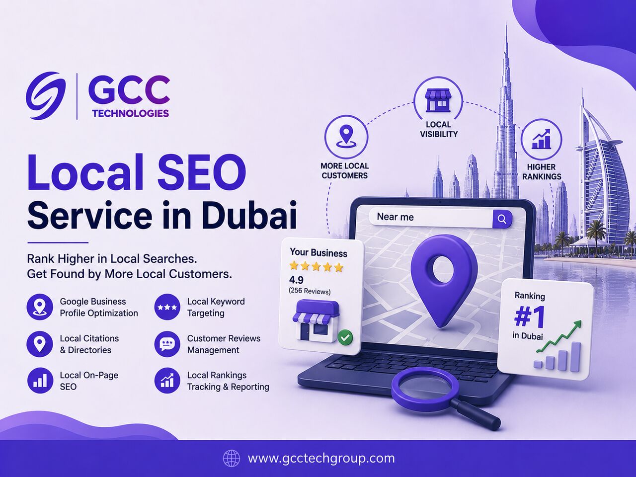 Dubai, Business, Win Local Customers With A Local SEO Service In Dubai That Delivers Results