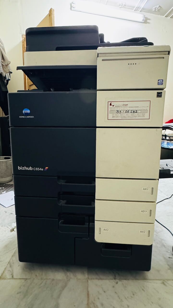 Al Malaz, Electronics, SAR 850,  Konica Minolta Bizhub C654e - Good Condition