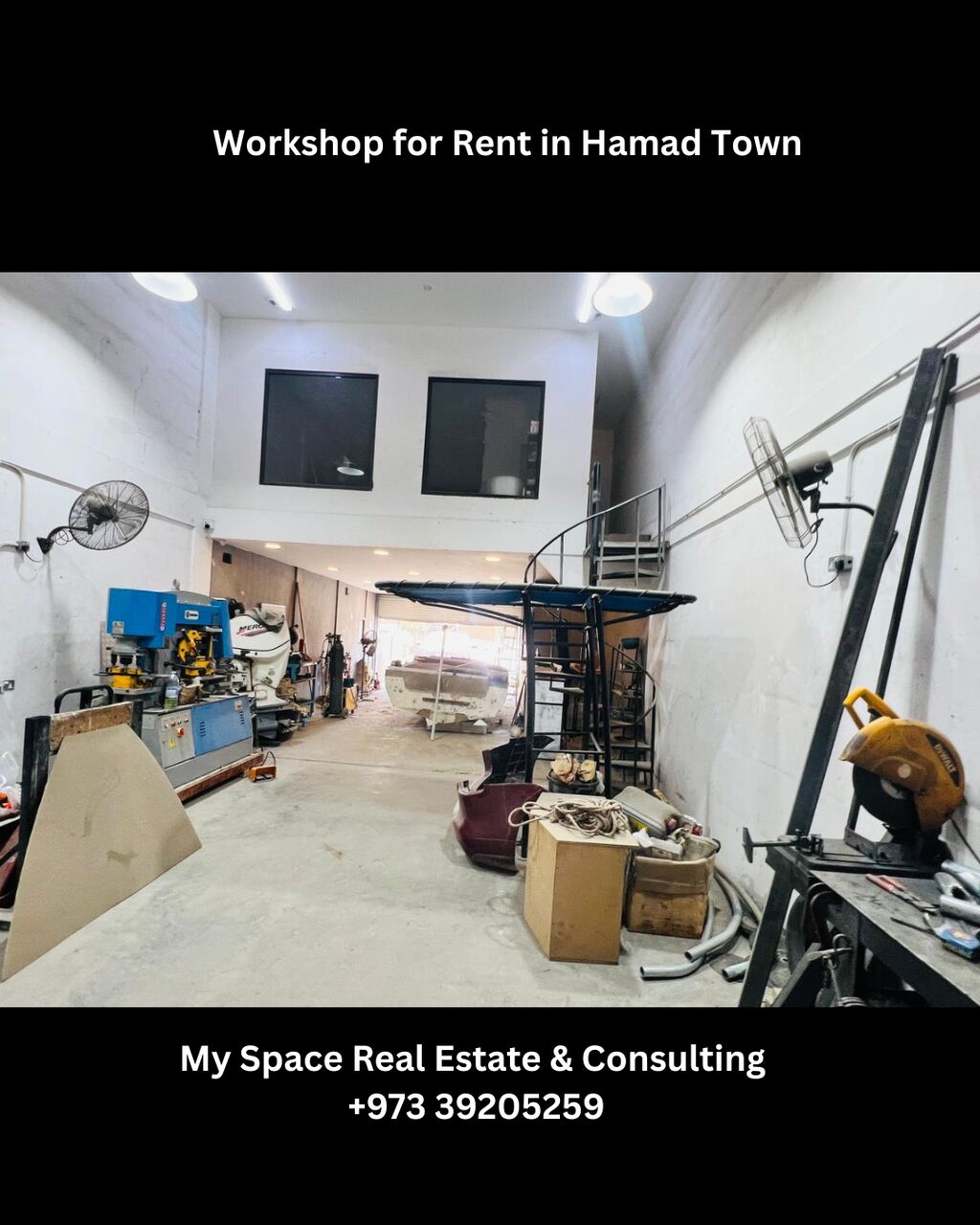 Hamad Town, Shops, BHD 325,  121 Sq. Meter,  Workshop For Rent In Hamad Town