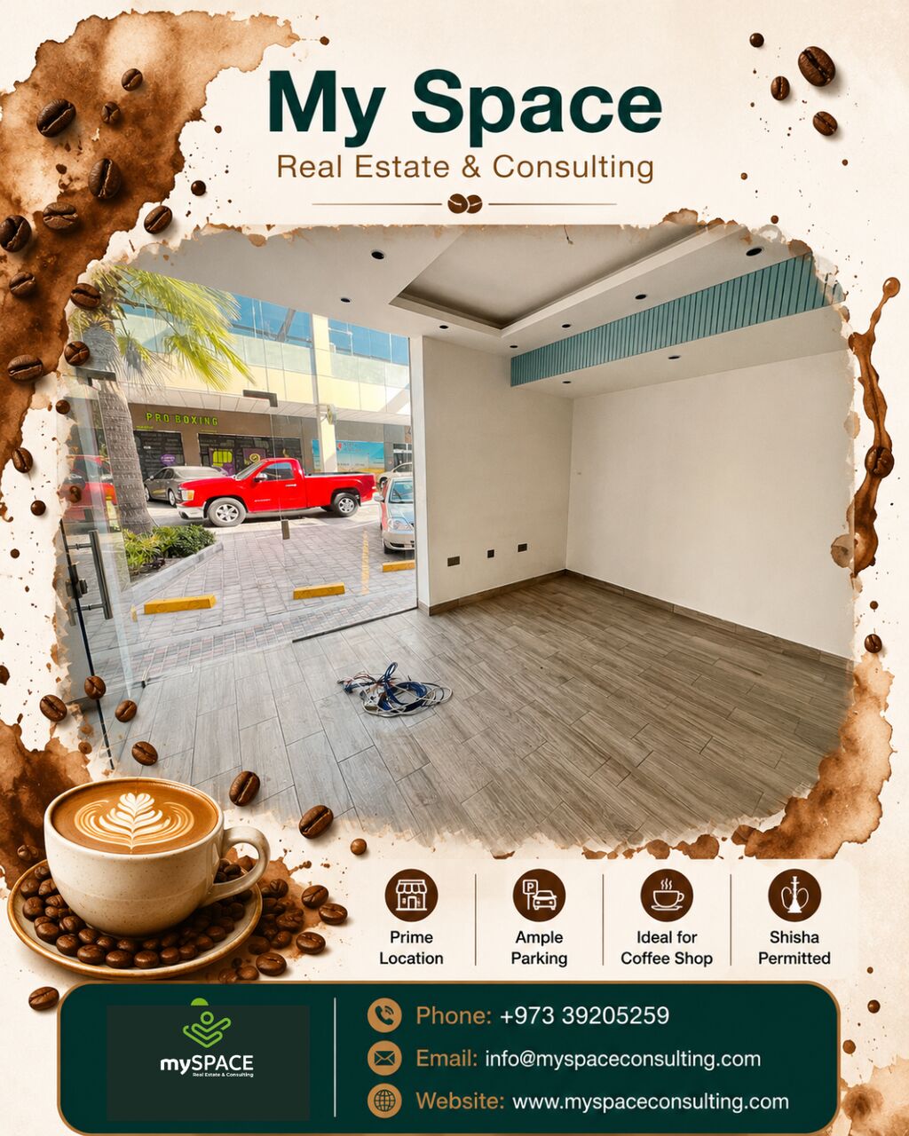 Riffa, Shops, BHD 650,  116 Sq. Meter,  Coffee Shop For Rent In Riffa