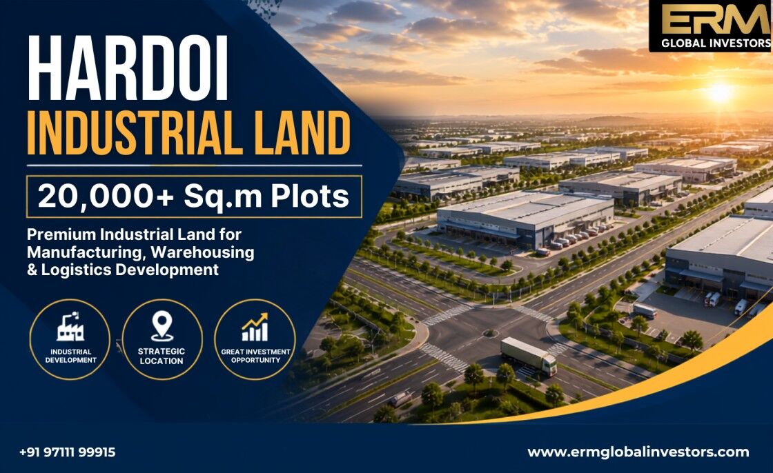 Noida, Industrial Land, Hardoi Industrial Land | 20,000+ Sq.m Plots