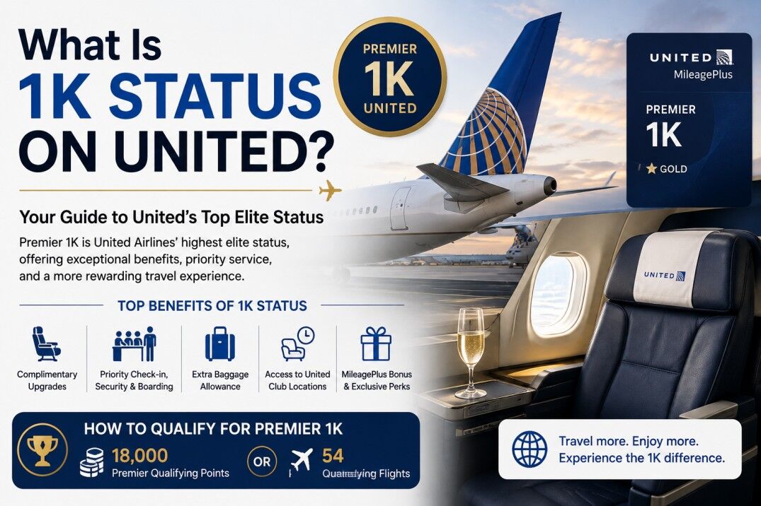 New York, Travel, What Is 1K Status On United? Benefits And Requirements