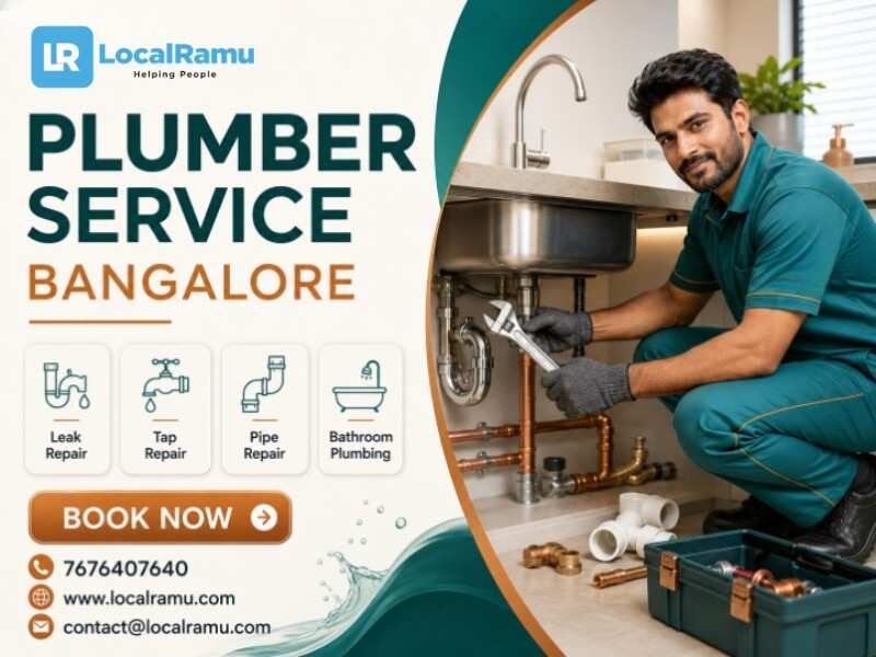 Bangalore, Household, Get Fix Your Plumbing Issues With LocalRamu In Bangalore