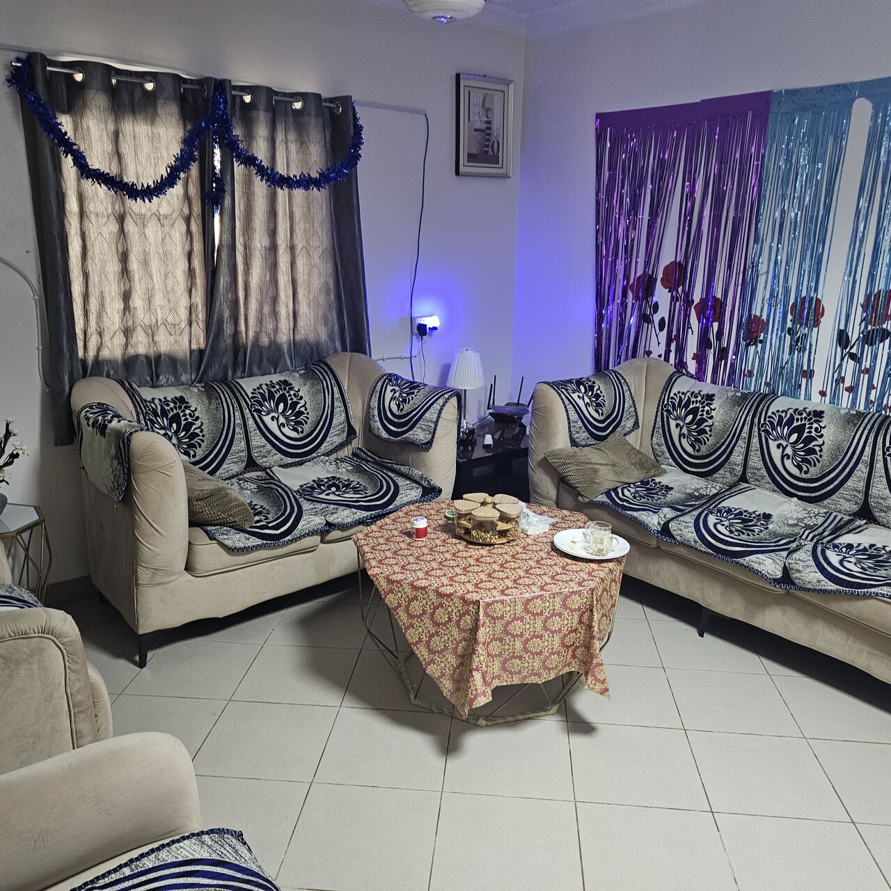 Dammam, Apartments, Flats, Houses & Villas, SAR 15000/year,  Furnished,  2 BR,  Adama Opposite To Al Khasim Mosque Family Flat Ground Floor