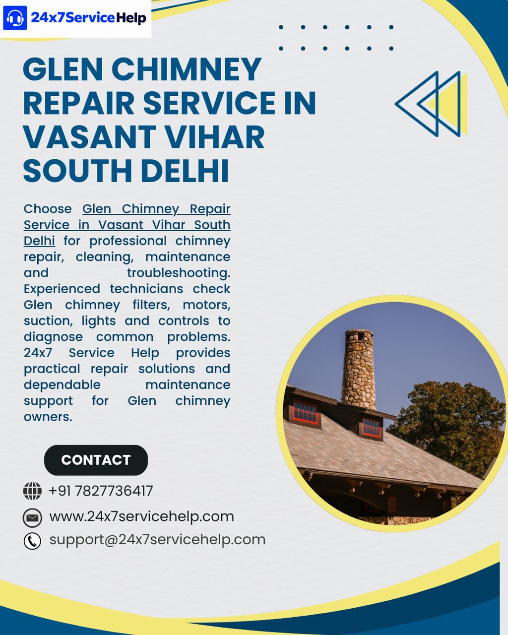 New Delhi, Appliance Repair, Glen Chimney Repair Service In Vasant Vihar South Delhi