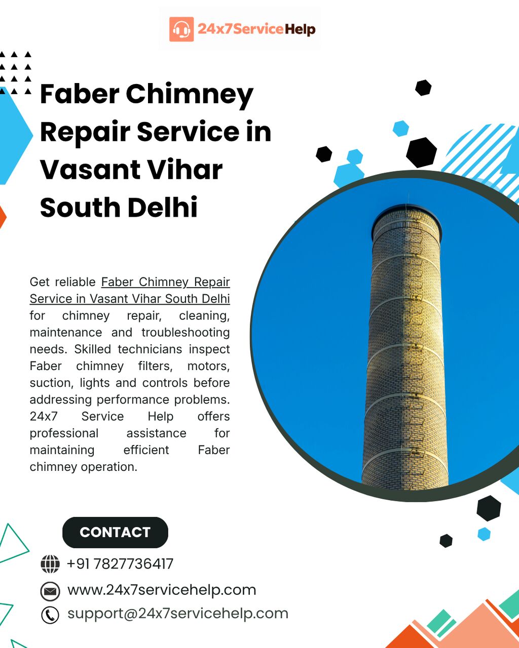 New Delhi, Appliance Repair, Faber Chimney Repair Service In Vasant Vihar South Delhi