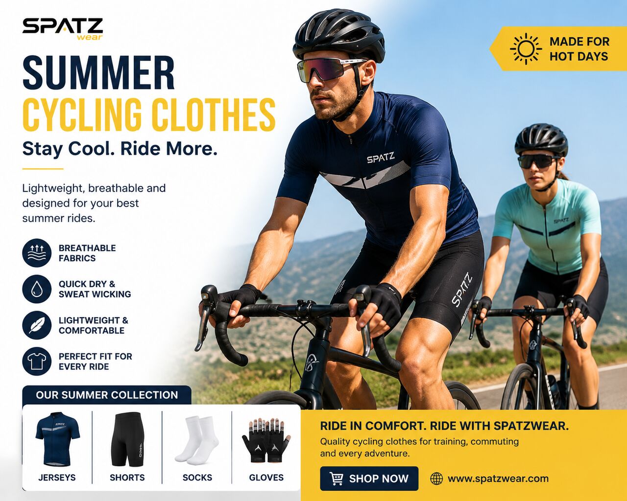 London, Fashion & Design, Summer Cycling Clothes For Comfortable Rides