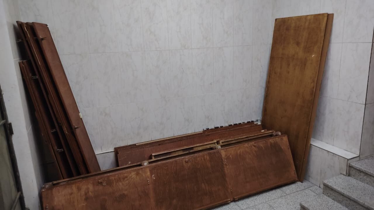 Jeddah, Household Items, SAR 350,  3-Door Wooden Wardrobe For Sale