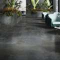 GBP 33, Dark Grey Concrete Effect Porcelain Tiles 80x80cm