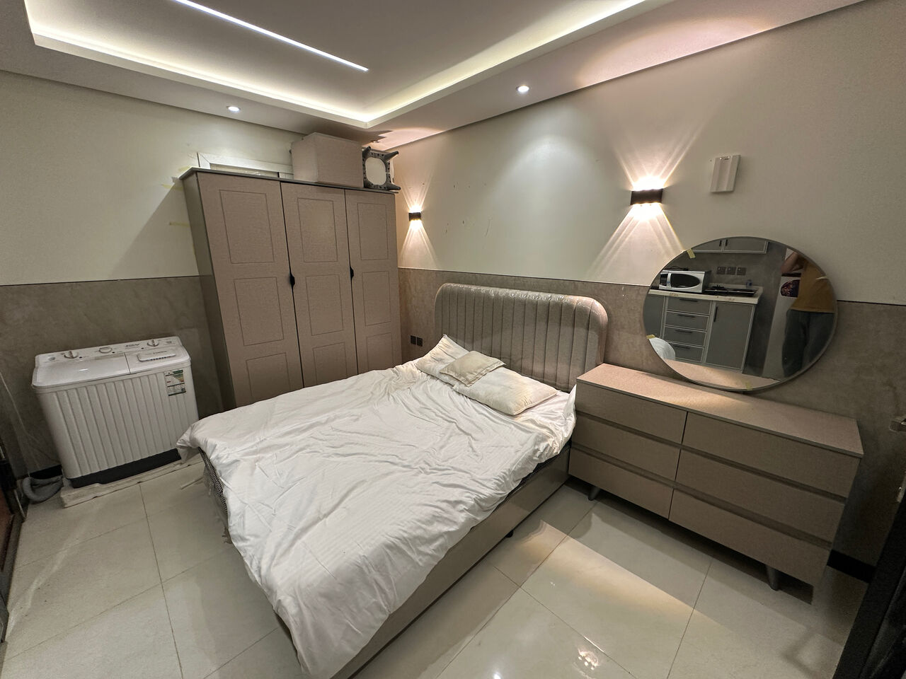 Riyadh, Apartments, Flats, Houses & Villas, SAR 1600/month,  1 BR,  JARIR / MALAZ Studio Flat Monthly Rent 1600 SAR