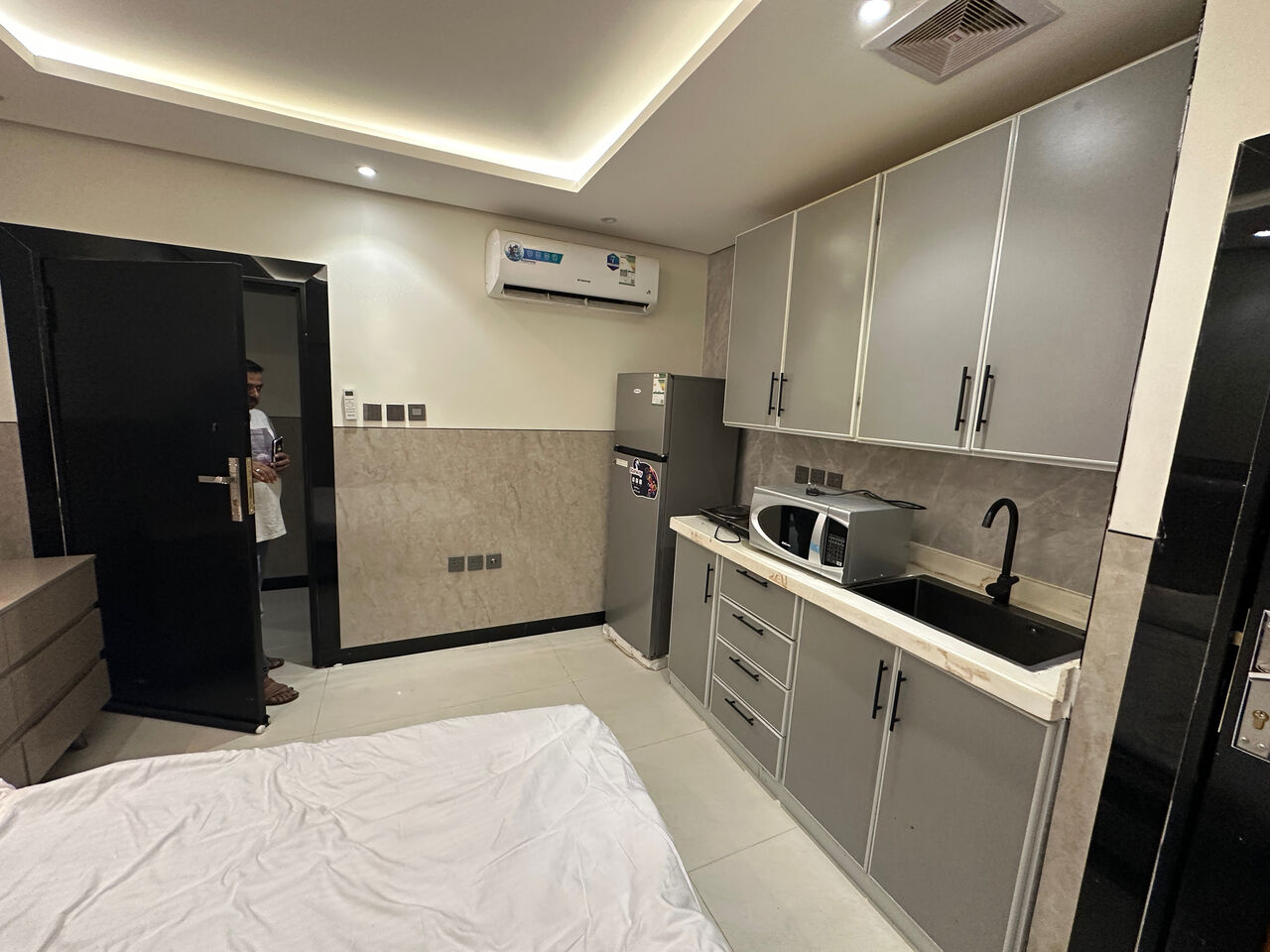 Riyadh, Apartments, Flats, Houses & Villas, SAR 1600/month,  1 BR,  JARIR / MALAZ Studio Flat Monthly Rent 1600 SAR