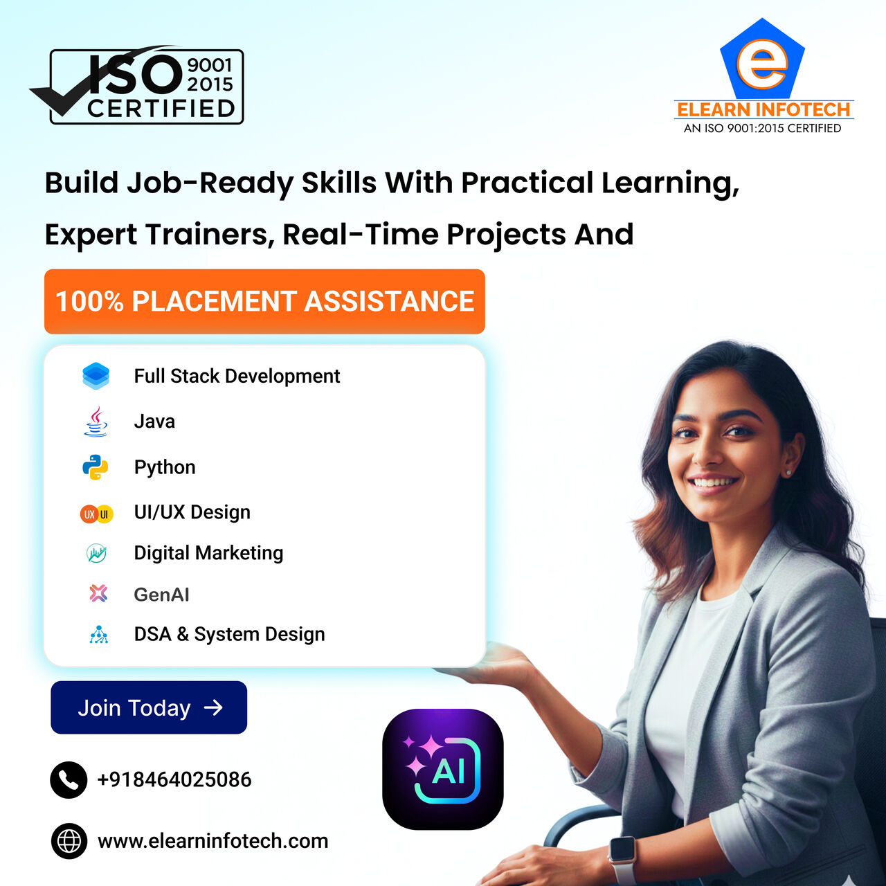 Hyderabad, Lessons Offered, Full Stack Course In Hyderabad | Elearn Infotech