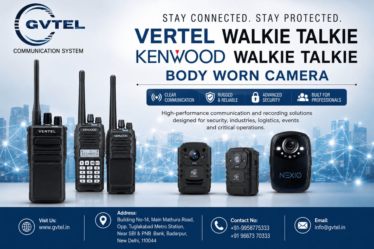 Mumbai, Electronics, INR 6100,  Buy Vertel Walkie Talkie For Business Use | Gvtel Communication System