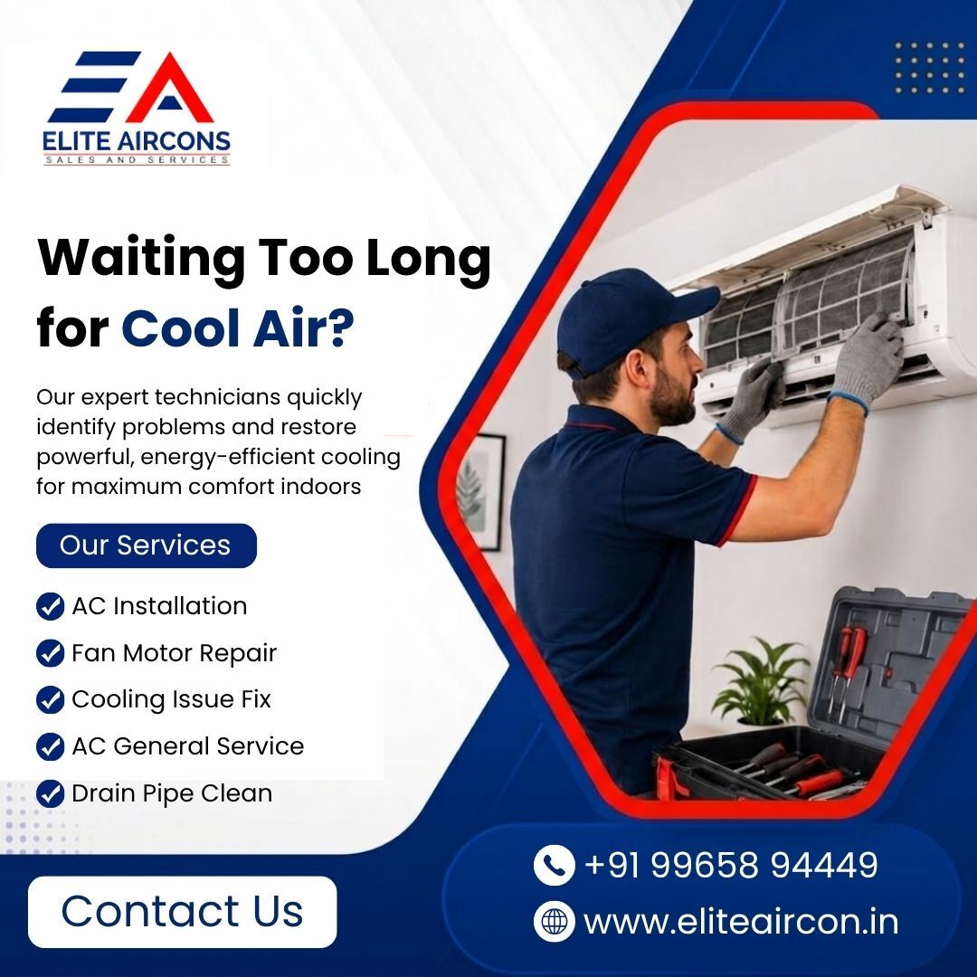 Chennai, Air Conditioning, Trusted AC Mechanic In Trichy For Expert AC Repair
