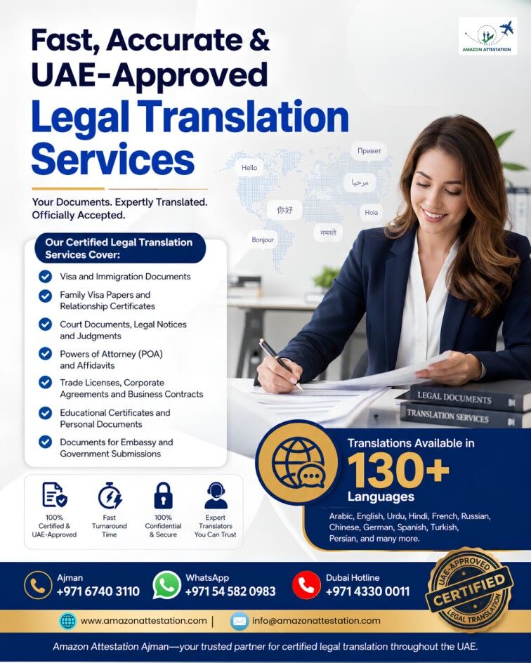 Ajman, Business, Document Attestation Services In UAE &ndash; Fast & Reliable