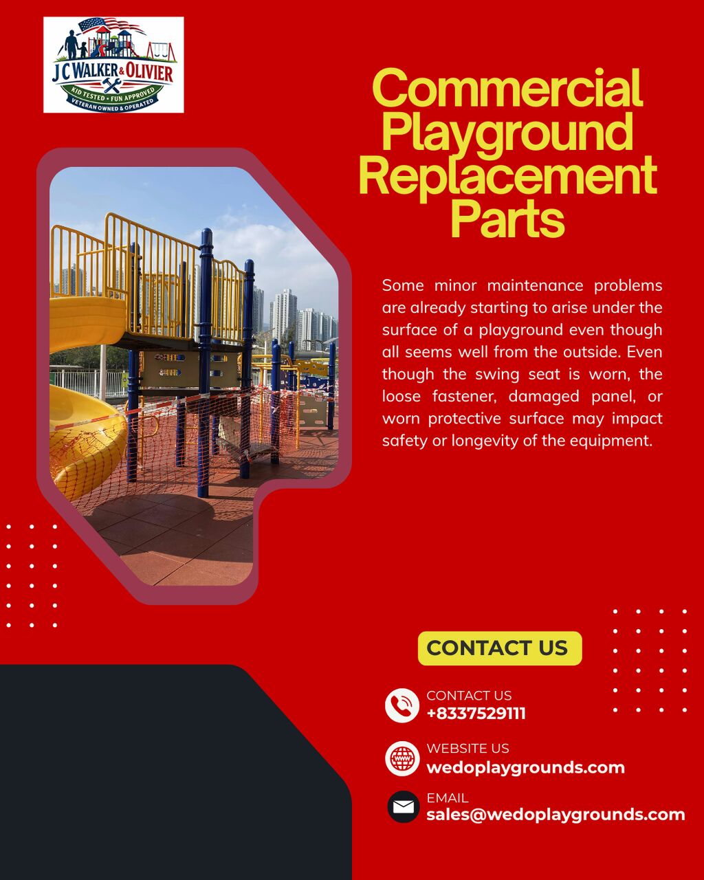 New York, Construction, Commercial Playground Replacement Parts: A Practical Guide For Park And Community Managers