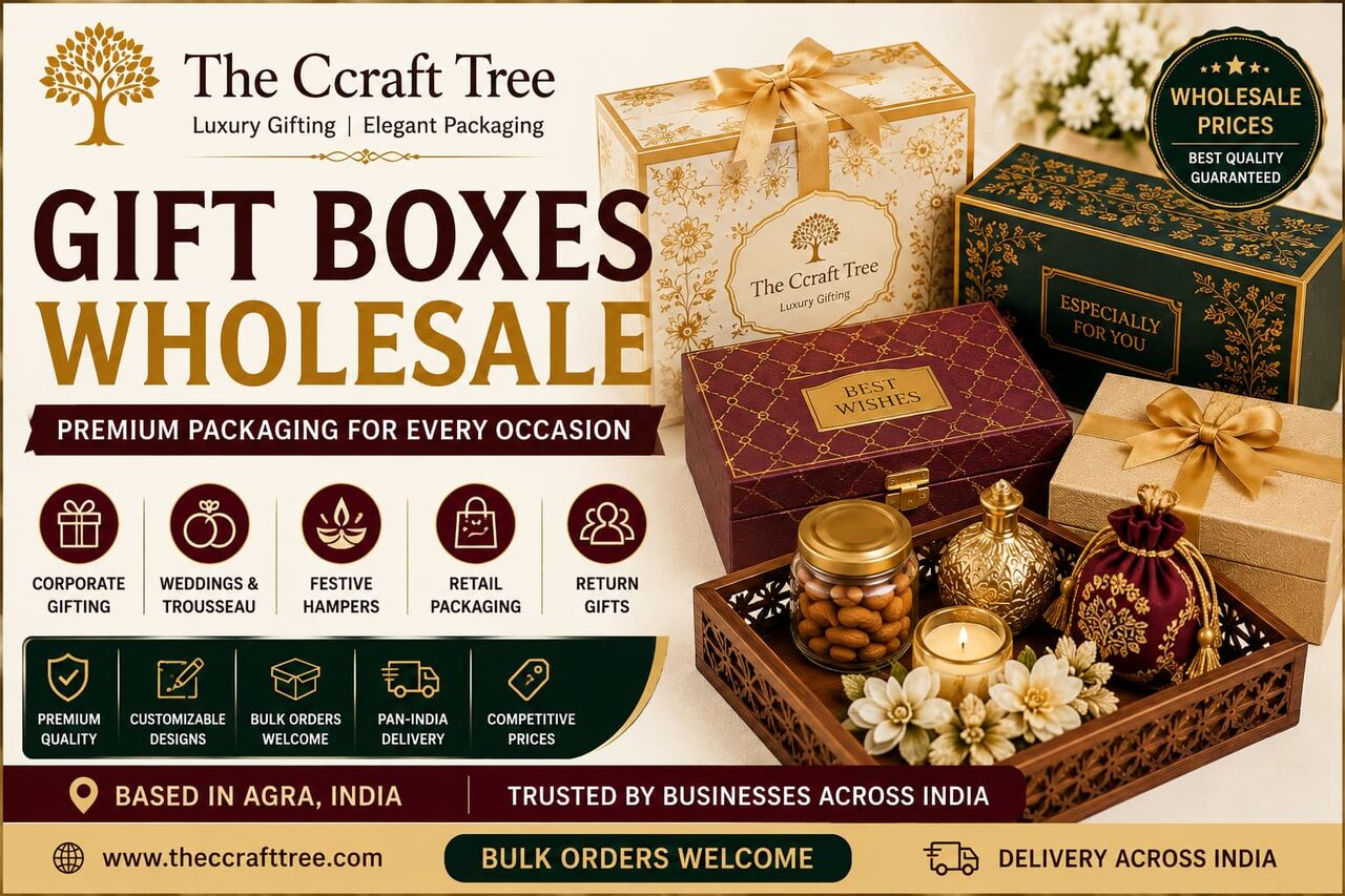 Kurnool, Clothing & Accessories, INR 100,  Gift Boxes Wholesale | Wholesale Gift Boxes | The Ccraft Tree