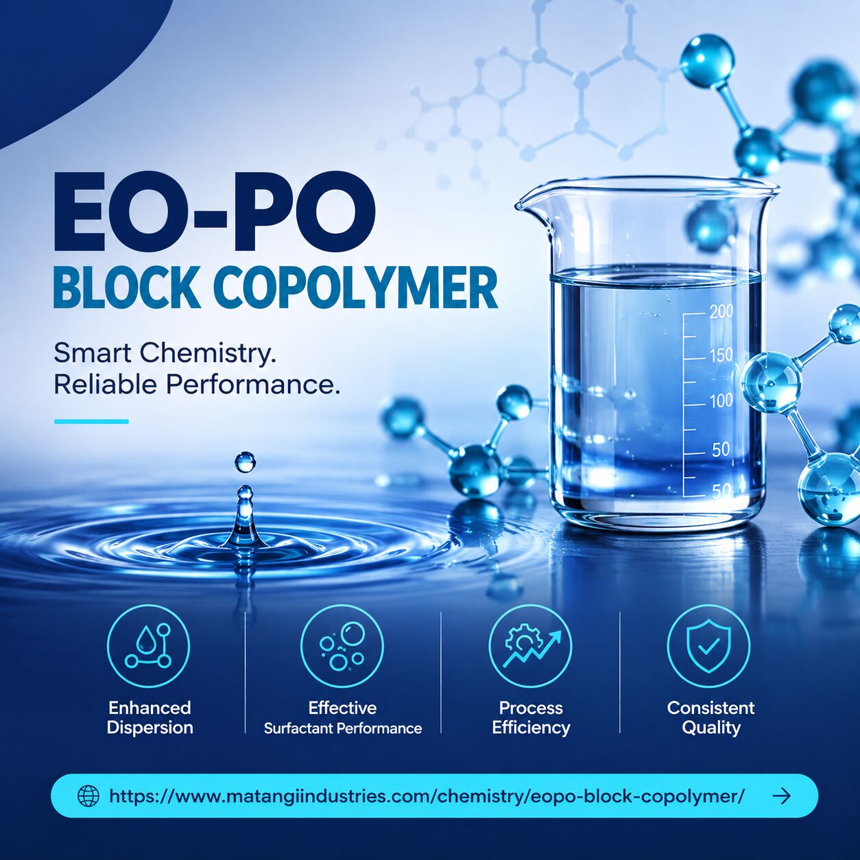 Ahmedabad, Materials, INR 10000,  EO-PO Block Copolymer | High-Performance Industrial Surfactant
