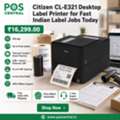 INR 16299,  Shop Citizen CL-E321 Barcode Printer For Indian Businesses
