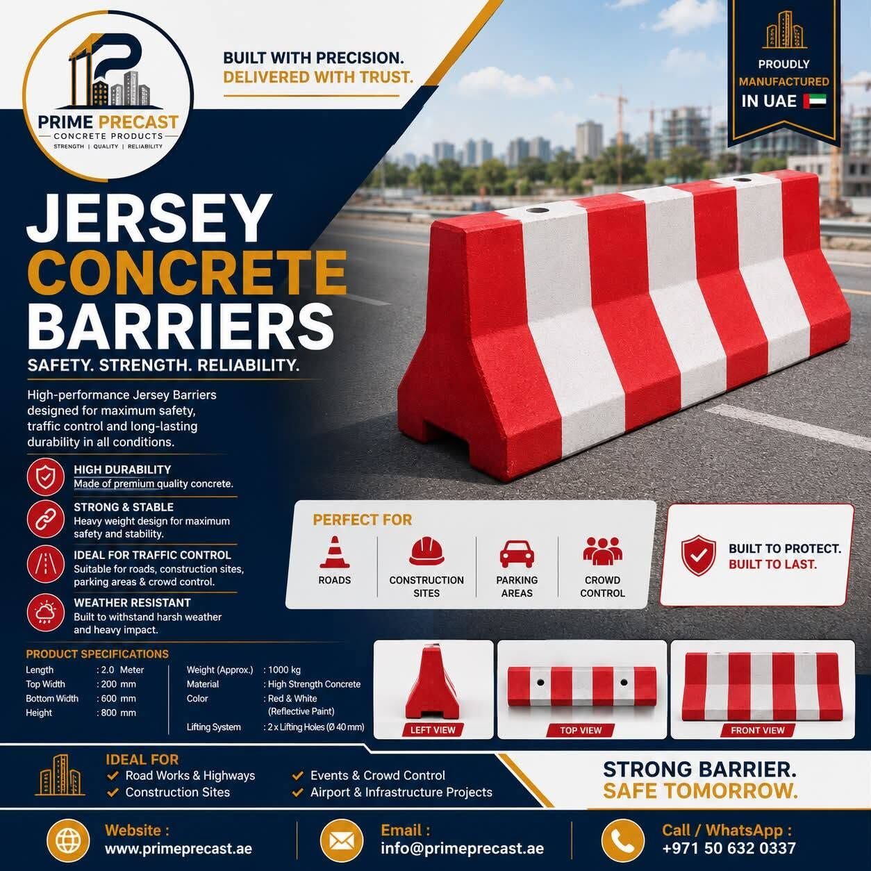 Dubai, Construction, Precast Concrete Products