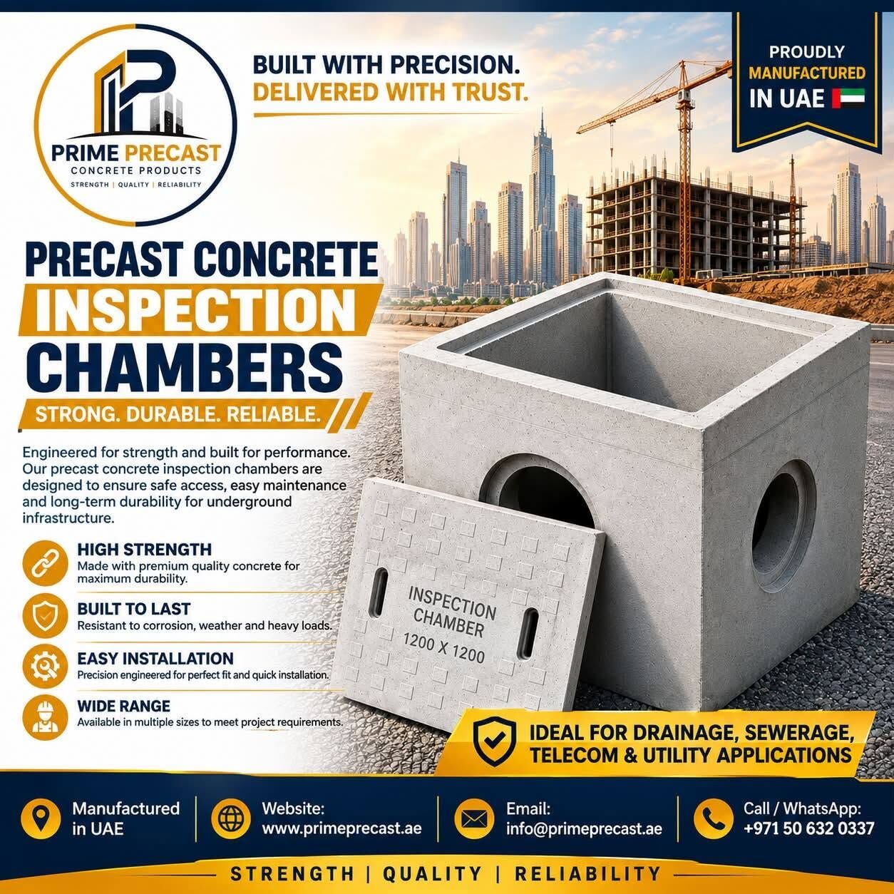 Dubai, Construction, Precast Concrete Products