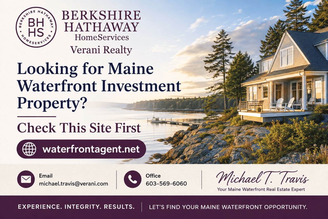 New York, Real Estate, Looking For Maine Waterfront Investment Property? Check This Site First