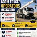 🚨 BOOM TRUCK OPERATORS 🚨