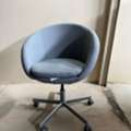 BHD 27,  IKEA - SKRUVSTA Swivel Chair, Vissle Grey