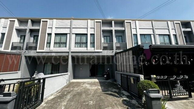 Bangkok, Real Estate For Sale, THB 2450000,  3 BR,  23 Sq. Feet,  Reserve Now, Townhome Verve Tiwanon - Rangsit, Ready To Move In, Cheap Price.