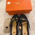 BHD 18,  Clarks Unstructured Sandals  Eur41