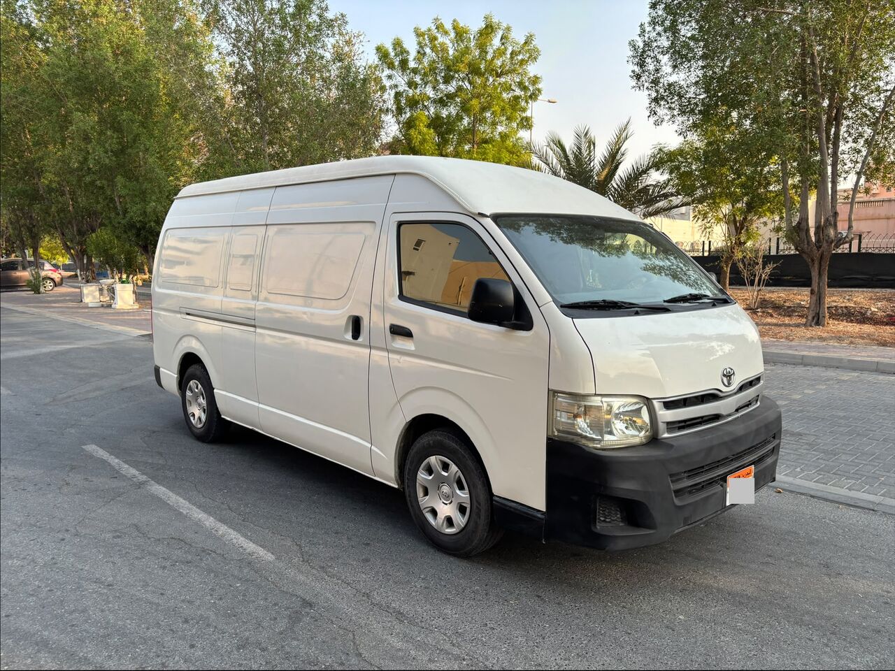 Umm Al Hassam, Vehicles, Cars & Trucks , BHD 3350,  Toyota HIACE High-Roof Cargo Van,  2013,  Manual,  250600 KM,  1 Year Insurance + Passing / Very Good Engine / AC / Gear - Good Condition !