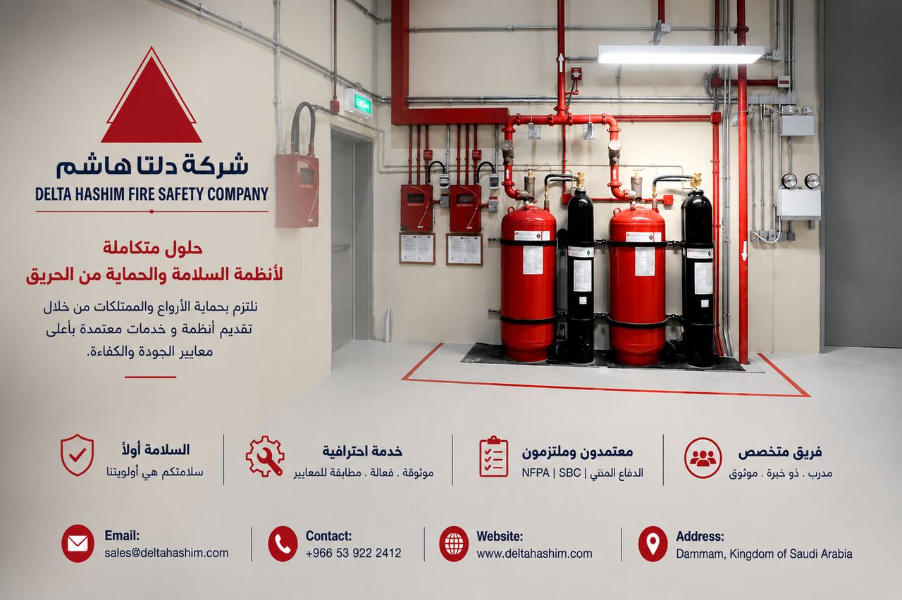 Dammam, Security, Fire Suppression System, Supply, Installation & Maintenance Services
