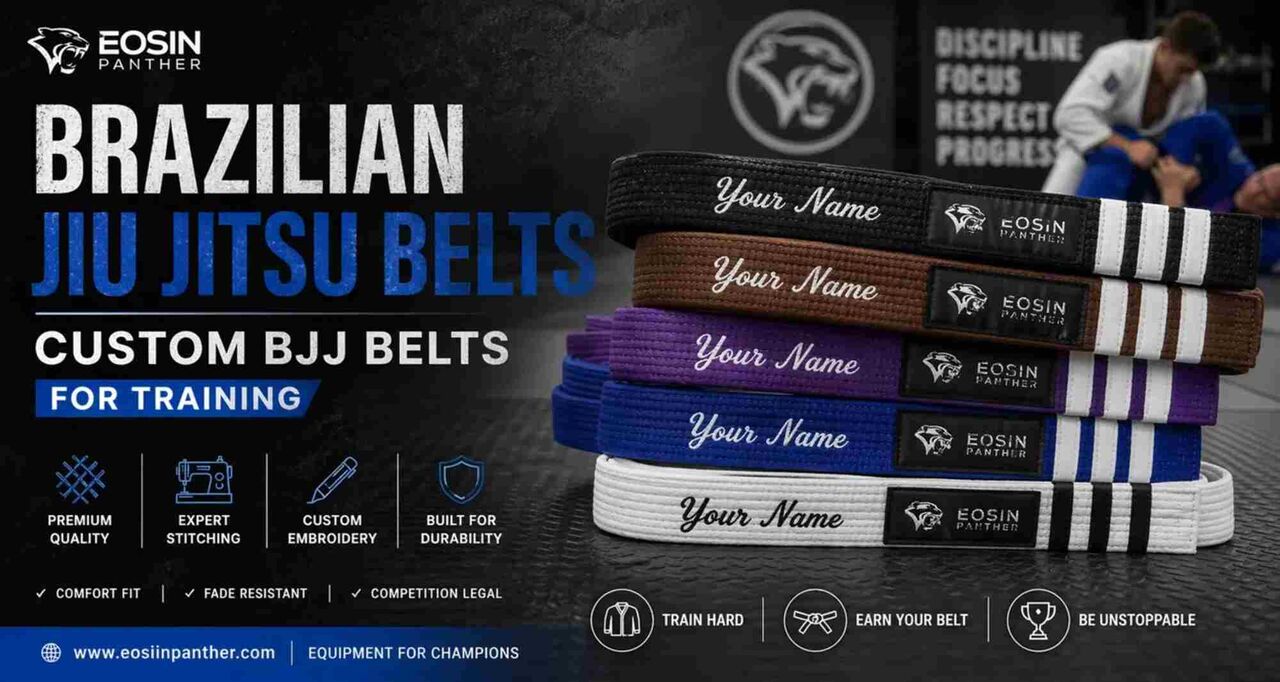 New York, Clothing & Accessories, USD 89,  Best Embroidered BJJ Belt | Custom Brazilian Jiu Jitsu Belts