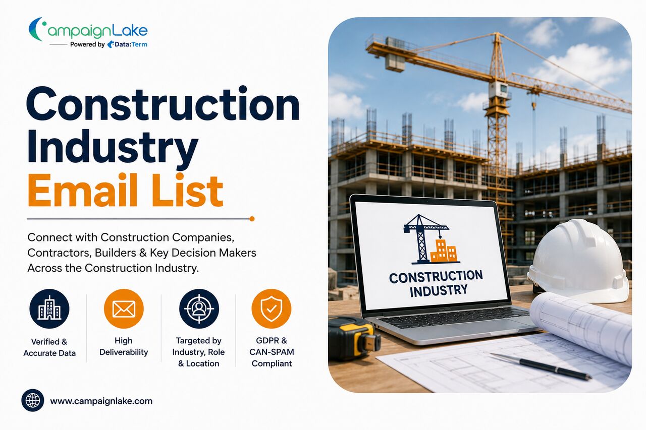 New York, Business, Construction Industry Email List For Qualified Leads