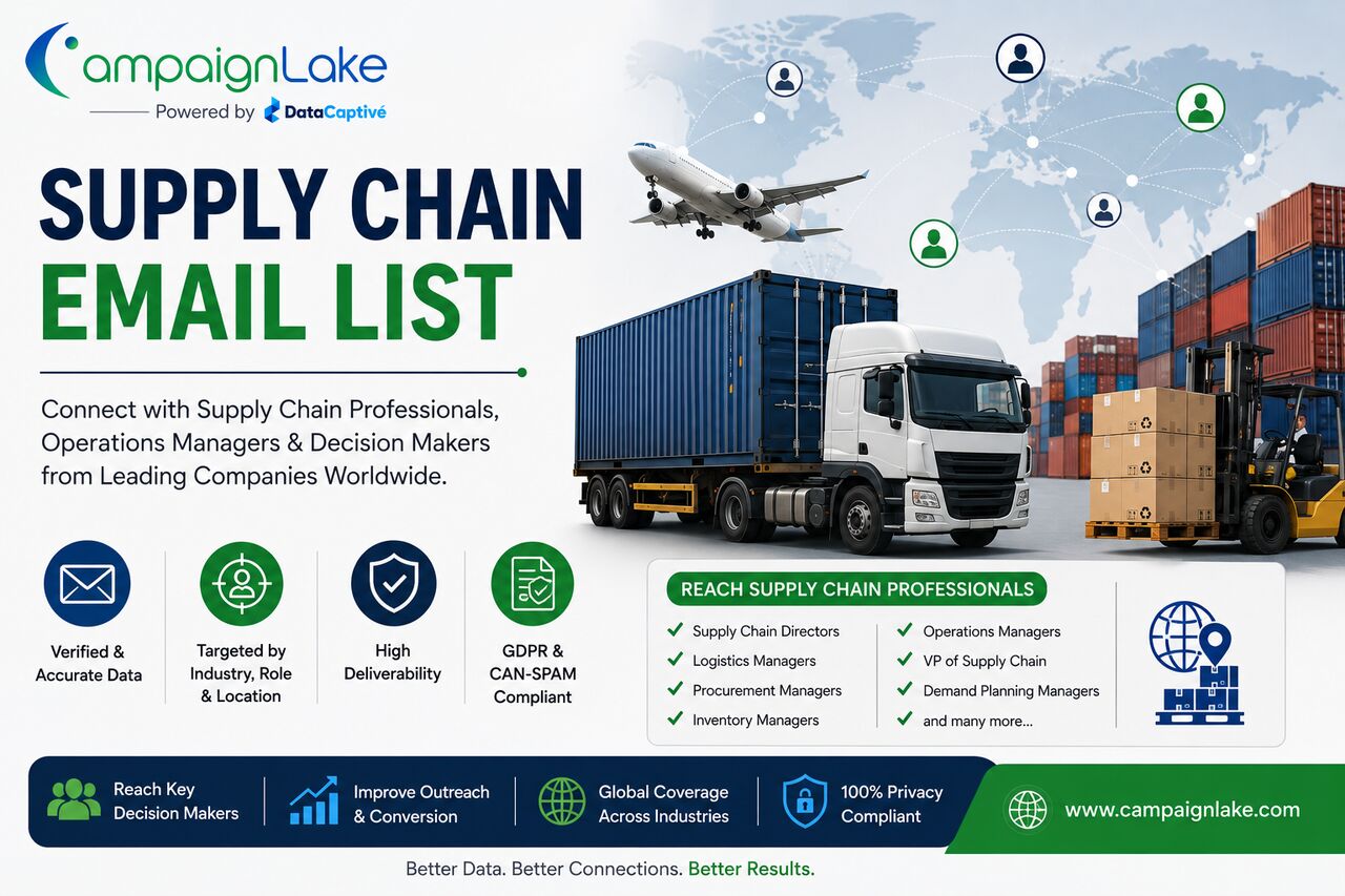 New York, Business, Supply Chain Email List For Business Leads