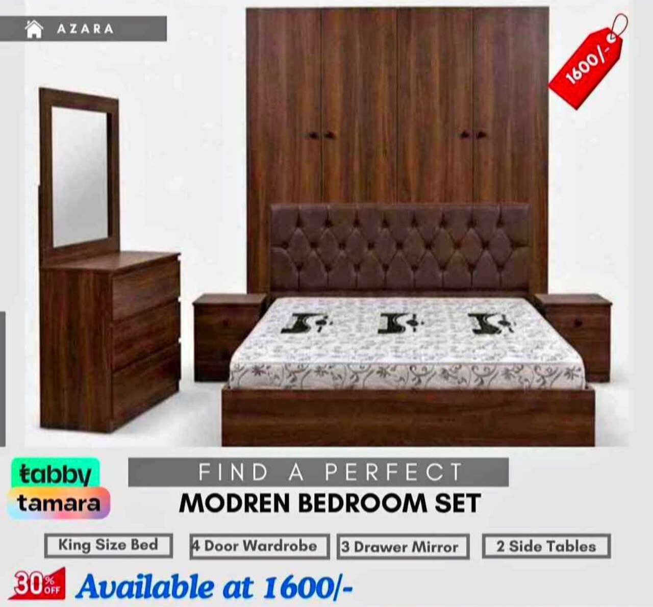 Jeddah, Furniture, SAR 2,  New High Quality Double Bedroom Set And Double Bed Available