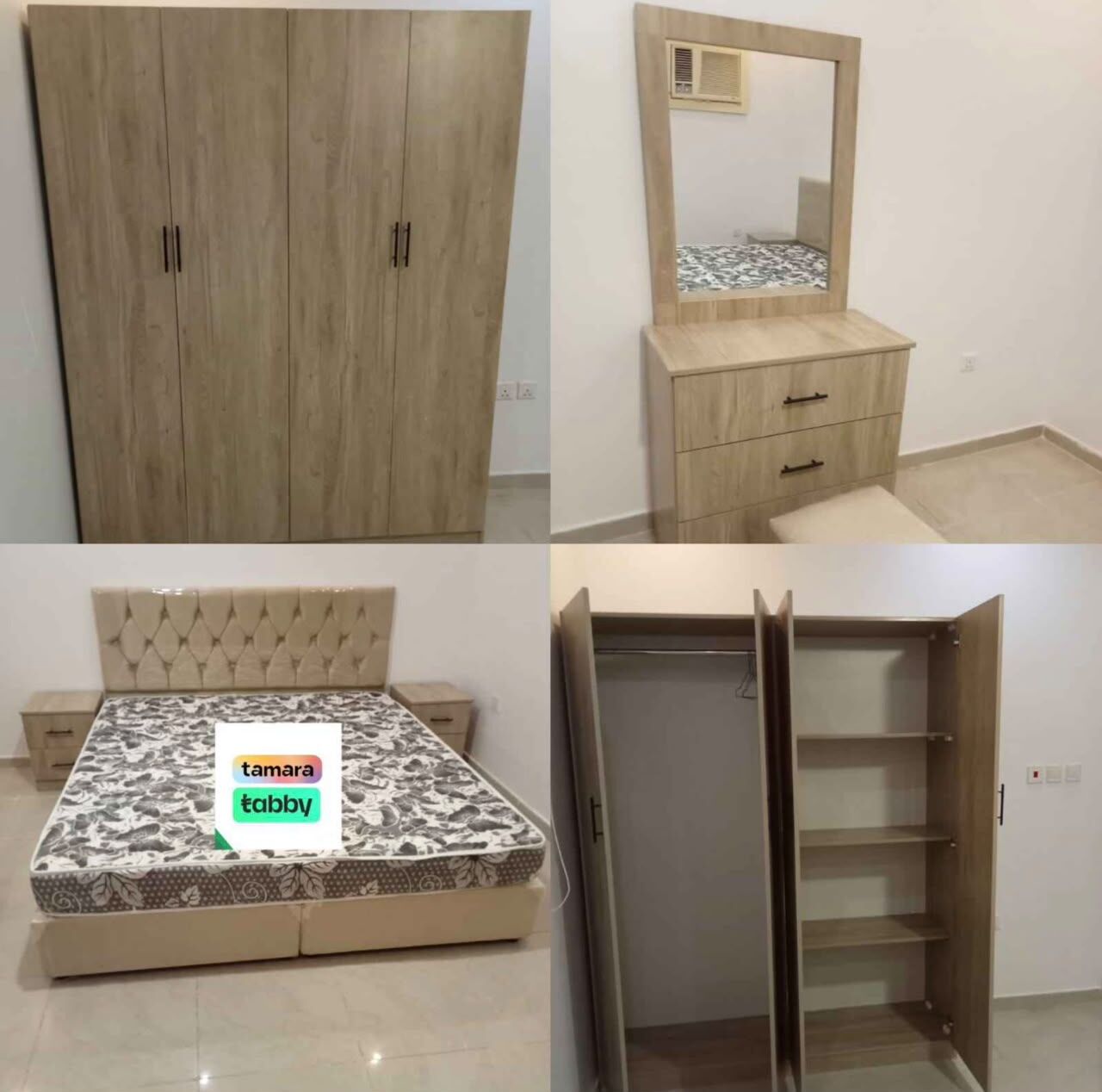 Jeddah, Furniture, SAR 2,  New High Quality Double Bedroom Set And Double Bed Available