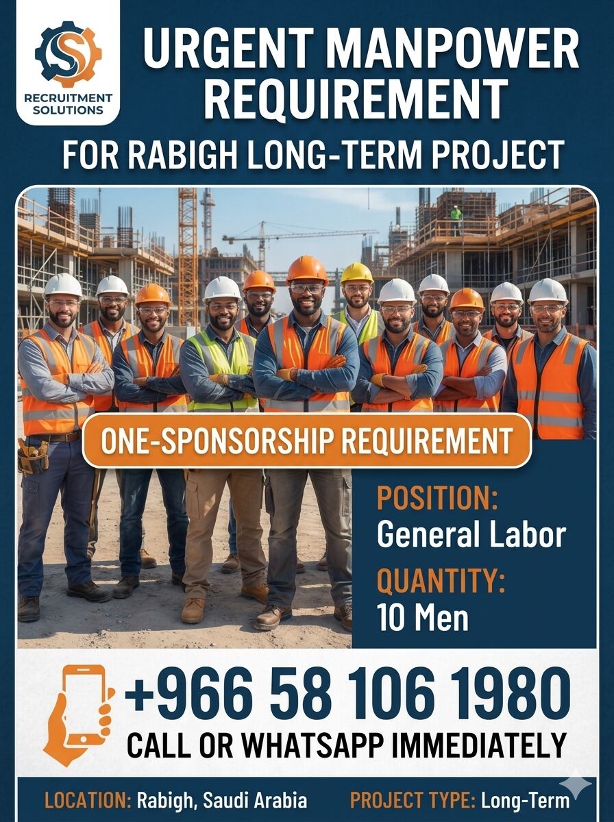 Rabigh, Jobs, General Labor
