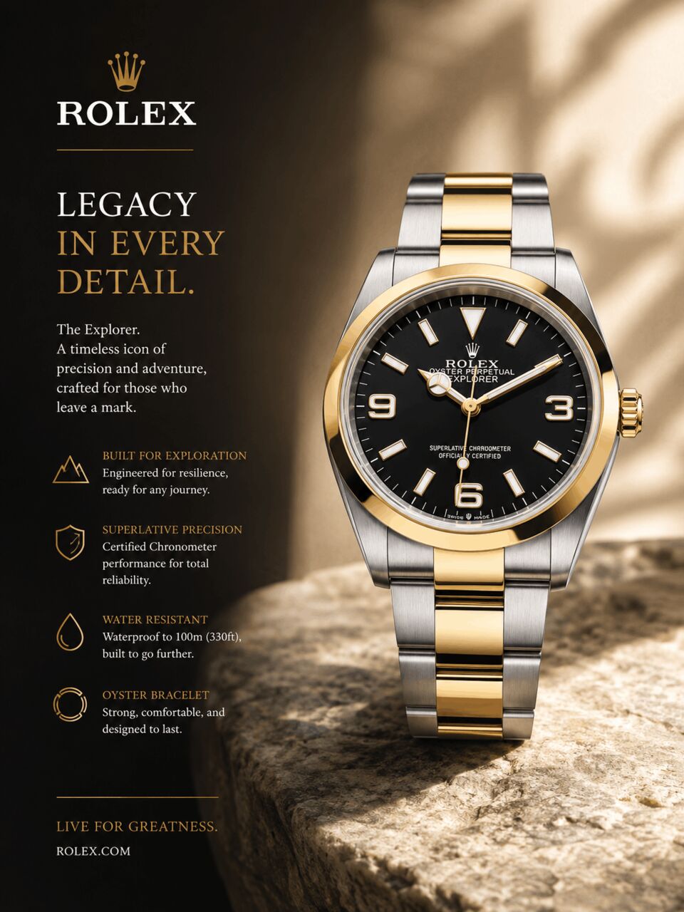 New Delhi, Watches, INR 1352000,  Why Rolex Explorer Watches Hold Their Value