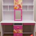 SAR 235,  🌸 Pink Study Table / Desk For 2 + 2 Chair: URGENT