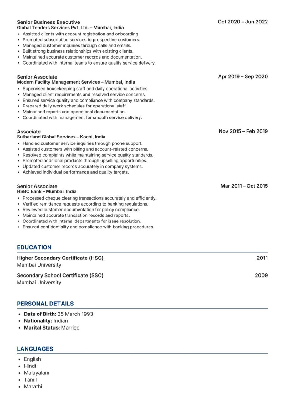 Manama, Job Seekers, Customer Service Representative