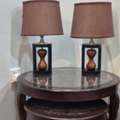 SAR 500, Round Table Set With Lamps Set