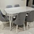 SAR 750,  6-Seater Dining Table & Chairs Set