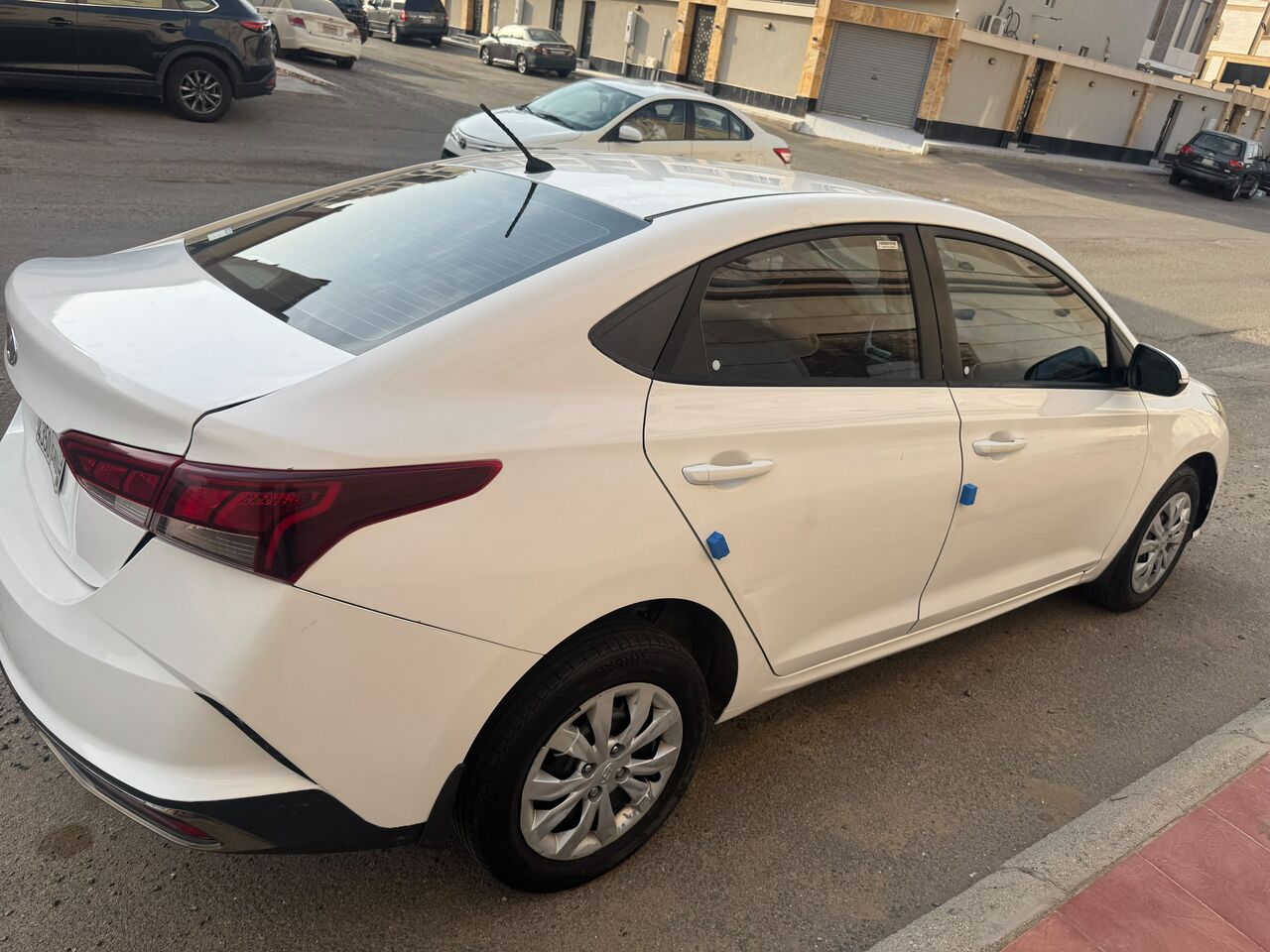 Jeddah, Vehicles, Cars & Trucks , SAR 30000,  Hyundai Accent,  2021,  Automatic,  300000 KM,  White Color Neat And Clean .......come And Check.....