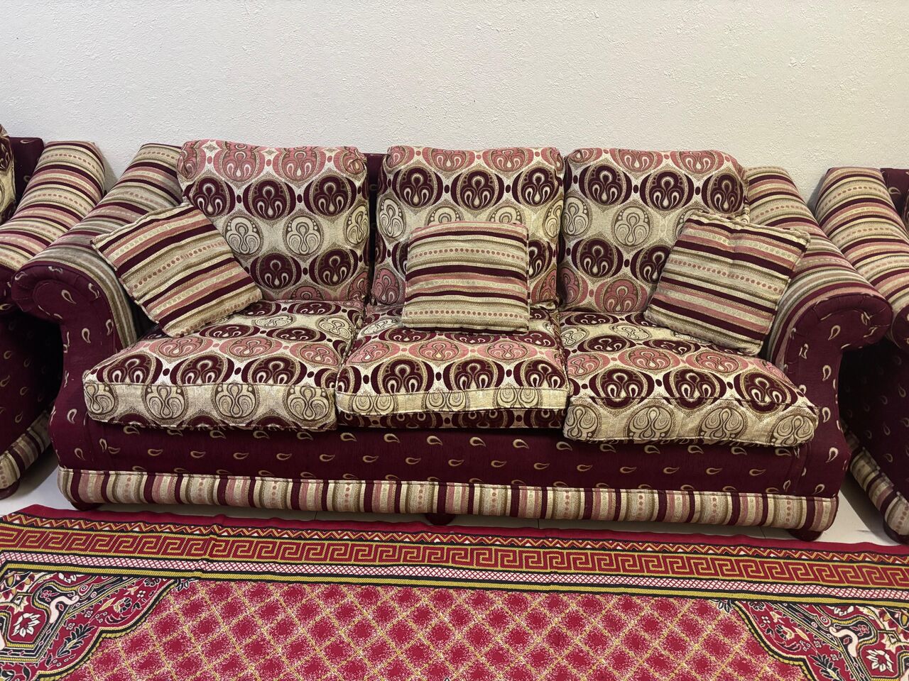 Jubail, Furniture, SAR 250,  7 Seater Sofa Set, Good Condition